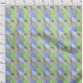 thumbnail image 4 of oneOone Rayon Light Green Fabric Abstract Geometric Sewing Material Print Fabric by The Yard 56 Inch Wide, 4 of 4