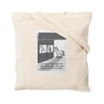 thumbnail image 2 of CafePress - Near Side: A Draft In Here Tote Bag - Unisex Canvas Tote Bag, Beige, 1-Piece, 2 of 7