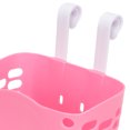 thumbnail image 3 of OULII Childrens Bike Basket 1Set Pink Rectangular for Front Handlebar Use, 3 of 8