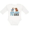 thumbnail image 3 of Inktastic Moo Moo I'm 1 with Cute Holstein Cows Boys or Girls Long Sleeve Baby Bodysuit, 3 of 5