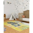 thumbnail image 3 of Unique Loom Whimsy Kids Collection Area Rug - Gorilla (5' 3" x 8' Rectangle Multi/Gray), 3 of 9