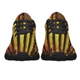 thumbnail image 5 of American flag Halloween Pumpkin Shoes Sneakers Black Size 4, 5 of 7