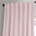 thumbnail image 5 of Half Price Drapes Signature Rose Water Plush Velvet Hotel Blackout Curtains(1 Panel), 50W X 96L, 5 of 6