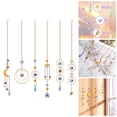 thumbnail image 3 of Colorido Crystal Windchimes Sun Catchers regalos de Wind Chimes Chain Rainbow Maker para colgar Decoración Oficina Jardín interior Sunnimix Campanas de viento, 3 of 8