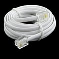 thumbnail image 2 of 10Ft Telephone Male to Male RJ11 6P4C to RJ11 Connector Plug Adapter Extension Cable Phone Wire, 2 of 4