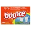 Bounce Fabric Softener Dryer Sheets, Outdoor Fresh, 200 Count