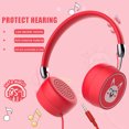 thumbnail image 1 of Twowood auricular Dibujos animados animal plegable niños auriculares niños con cable de música auriculares estéreo, 1 of 7