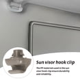 thumbnail image 3 of unbranded 2Ud Gancho Clip Para Fijar Solar Color Gris Material PP Durable, 3 of 7