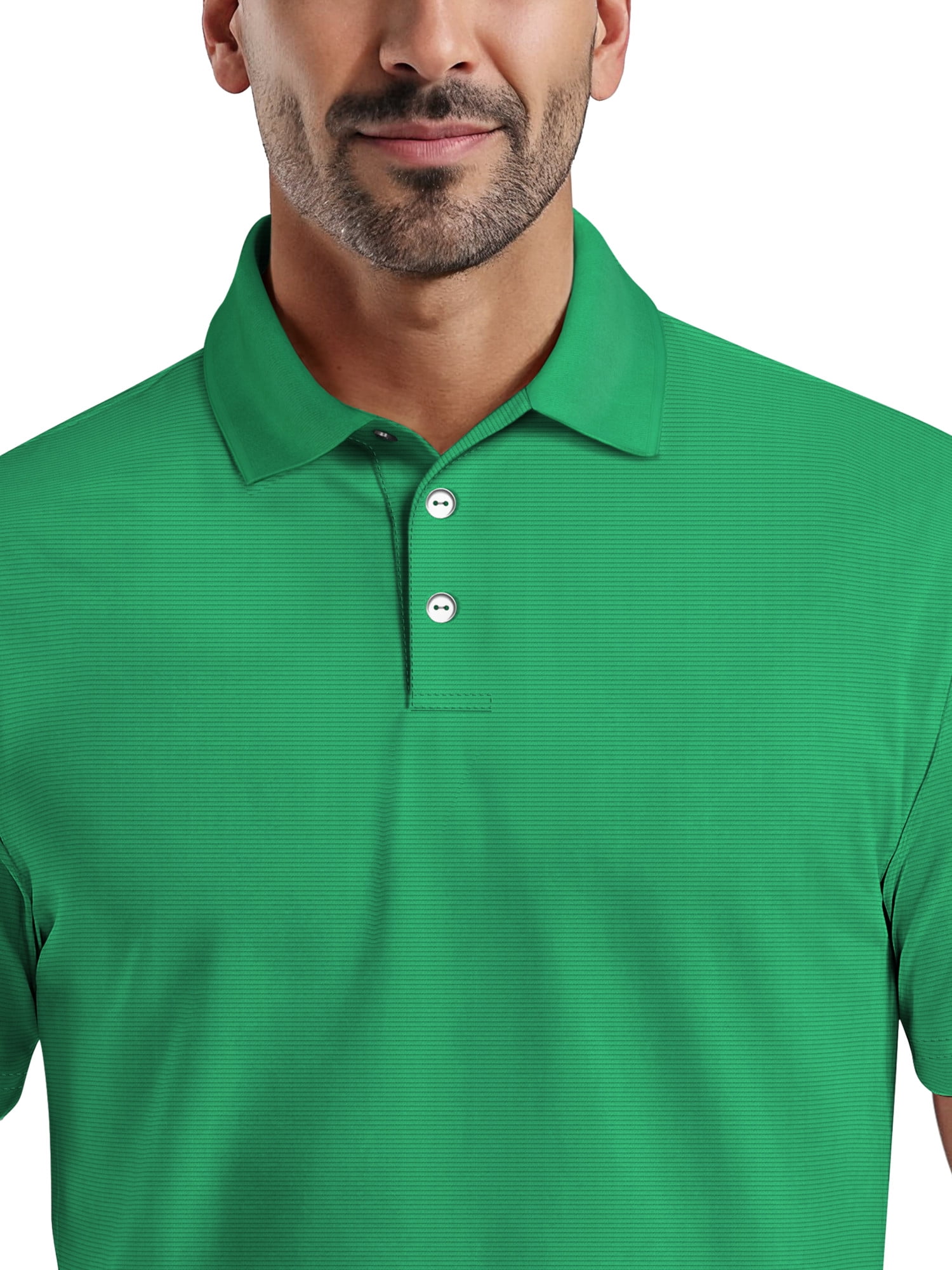 Ben Hogan Men's & Big Men's Performance Solid Polo Shirt with Short Sleeves, Sizes S-5XL