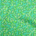 thumbnail image 1 of oneOone Viscose Chiffon Sea Green Fabric Abstracts Dress Material Fabric Print Fabric By The Yard 42 Inch Wide, 1 of 5