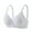 Gray, variant on Women Seamless Wireless Bra Soft Support Non Padded Solid Color Comfortable Everyday Wear Lightweight Bralette for Sleep Lounge and Daily Use