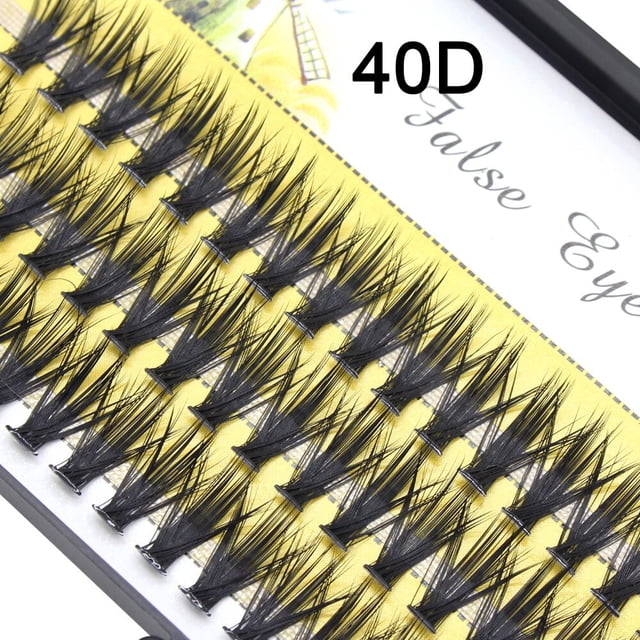 Extensión de pestañas de visón súper gruesas 20D/30D, maquillaje profesional, efecto de volumen 3D, pestañas de injerto, pestañas postizas individuales falsas Tan Jianjun unisex