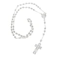 thumbnail image 1 of Rosario De Plata Ley 925 Con Bola Diamantada De 55 Cm, 1 of 5