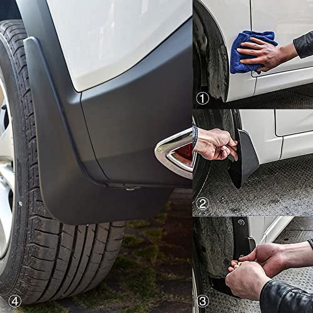 PIT66 Mud Flaps Mud Guards Splash Fit for Chevy 1999-2007 Silverado Replacement for GMC Sierra