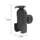 thumbnail image 3 of Portamóviles de tres garras con sistema de empuje y colocación, con doble cinturón de seguridad y amortiguación de goma suave, universal para bicicletas y motocicletas., 3 of 5