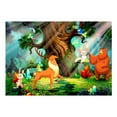 thumbnail image 3 of Tiptophomedecor Kids Wallpaper Wall Mural - Bear And Friends, 3 of 4