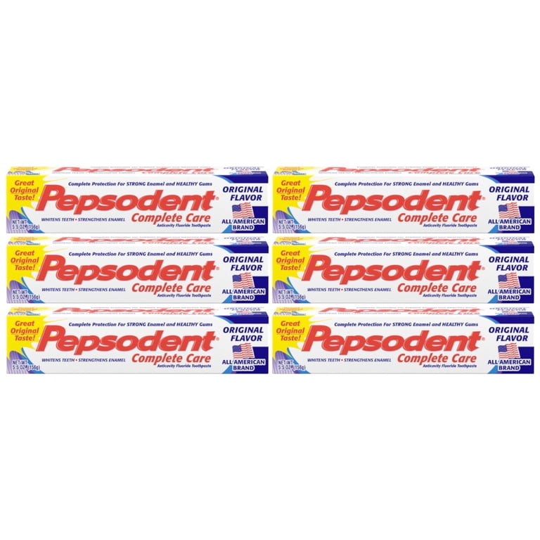 Pepsodent Complete Care Toothpaste, Original Flavor, 6-Pack photo 1