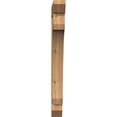 thumbnail image 2 of Ekena Millwork 3 1/2"W x 24"D x 36"H Legacy Slat Smooth Bracket, Western Red Cedar, 2 of 4