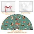 thumbnail image 4 of Lsque Veterinary Clinics Print Christmas Tree Skirt, Tree Skirt with Ties or Velcro, Perfect for Holiday Decorations, Halloween, and New Year-36", 4 of 7