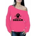 thumbnail image 1 of Awkward Styles Women's Martin Luther King Graphic Off Shoulder Tops Oversized Sweatshirt I Have a Dream Off The Shoulder Sweatshirt 1963, 1 of 4