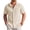Beige, variant on COOFANDY Mens Beach Shirt Casual Short Sleeve Button Up Shirts Hawii Camp Summer Beach Wear