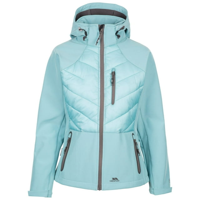 Trespass - Chaqueta Softshell Elvira para Mujer (Azul Acuario) Trespass UTTP5660_aquariumblue