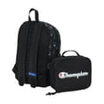 thumbnail image 4 of Champion 2-Piece Munch Backpack with Lunch Box Kit Bag (Black/Grey), 4 of 5