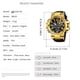 thumbnail image 3 of Reloj deportivo luminoso electrónico, reloj a prueba de agua con luz de noche deportiva, reloj deportivo multifuncional de moda negro, 3 of 5