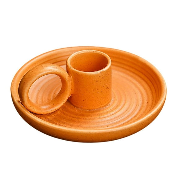 deevoka Desktop Holder Easy to Clean Mediation Home Decor Sage Bundle Burner for Orange