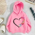 thumbnail image 2 of LUOGENLI Hoodies for Boys 14-16 Camo Girls Hoodies and Sweatshirts Stylish Heart Print Pullover for Kids Fashionable Sweater for Girls Leisure School and Sports Ages 3 to 12 Size 9-10 Years, 2 of 9