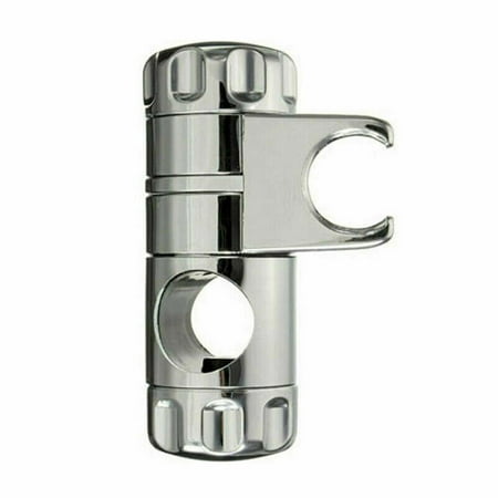 

25mm Useful Adjustable Shower Head Holder Punch-free Rail Slider Bracket Showerhead Rack Tool Chrome Bathroom Accessories
