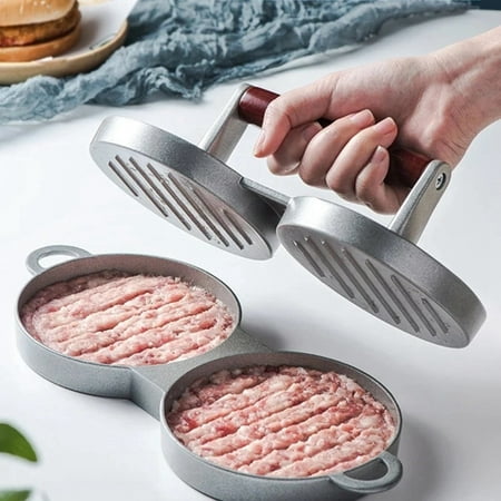 

Non-Stick Hamburger Mold Hamburger Press Kitchen Meat for Burgers Shape Maker Device Machine -B