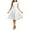 White, variant on Cavosen Formal Dresses for Women Ruffle Cap Sleeve Ball Gown Crew Neck Knee Length Bodycon Elegant Cocktail Dress