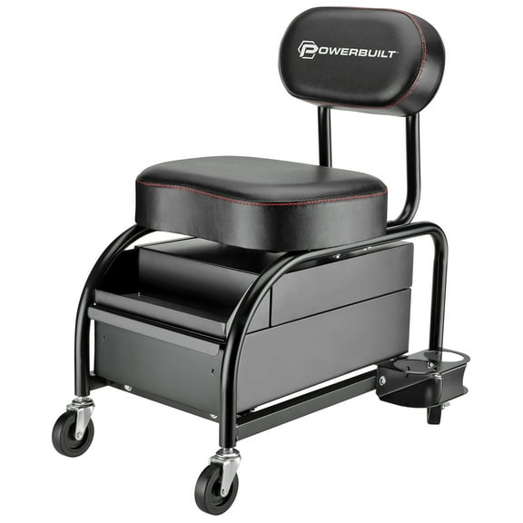 Powerbuilt Professional Detailer Roller Seat - 240299