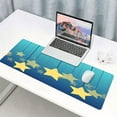 thumbnail image 3 of Gaming Mouse Pad 31.5x11.8x0.12 Inches Cartoon Fantasy Starry Sky Star Pattern Print Mouse Pad for Home Office Gaming Workbench BDLSMN19, 3 of 6