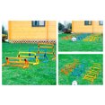 thumbnail image 4 of Masteelf Yellow Training Hurdles for Soccer Sports with Ultra Stable Base Detachable Design Suitable for Outdoor Use 7.8 Inches, 4 of 10