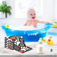 thumbnail image 5 of Paw Prints Bones Hearts Baby Muslin Washcloths Soft Absorbent Face Towel,Funny Valentines Burp Cloths Cotton Bath Wipes 5 PCS Infant Wash Cloth for Newborn Boys Girls 12x12 inches, 5 of 6