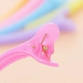 thumbnail image 4 of Neon Candy Color Hair Clips Professional Styling Sectioning Salon Duckbill Alligator Hairpins Accessories for Women Girl, 4 of 12