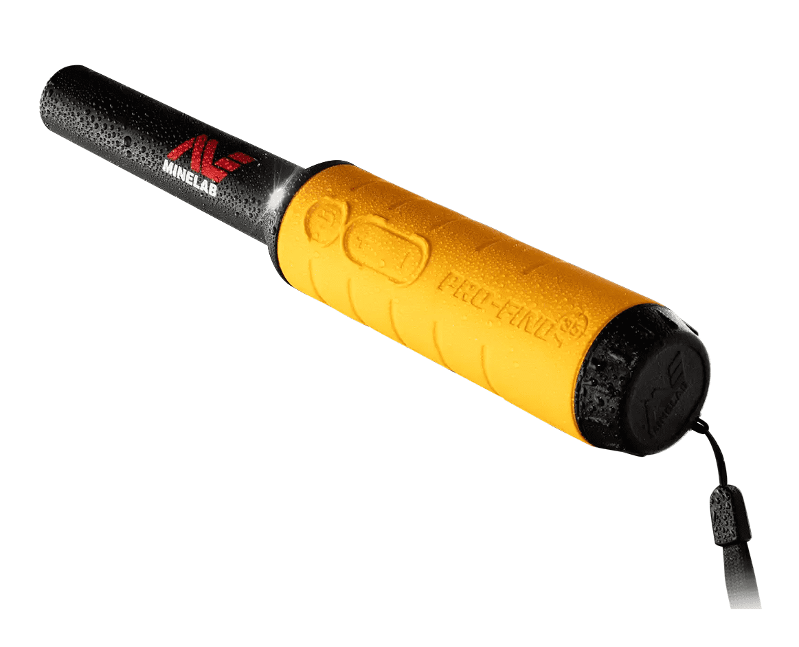 Minelab Pro Find 35 Waterproof Metal Detector Pinpointer with Holster + Lanyard