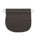 thumbnail image 1 of Maternity Pregnancy Adjustable Elastic Belt Pants Extended Button (Khaki), 1 of 5