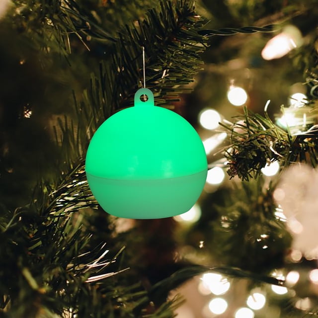 Décorations de Noël Extérieur Intérieur, Décorations de Noël pour la Maison, Décorations de Noël pour Arbre, Décorations de Fête de Noël Boules Suspendues Colorées à Led Boules Suspendues de Noël