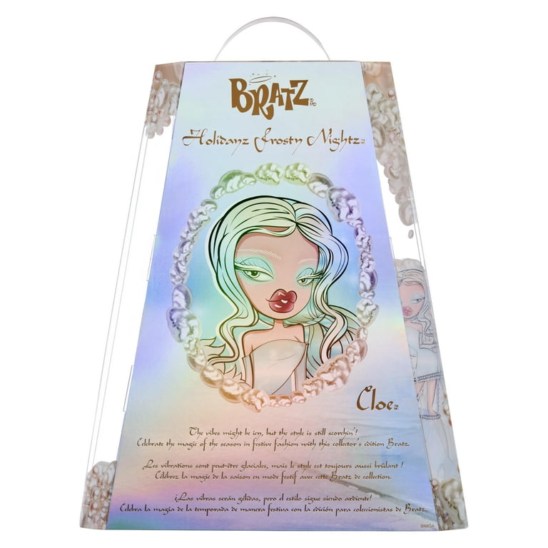 Bratz 2025 Holidayz Frosty Nightz Cloe Collector Doll with Premium
