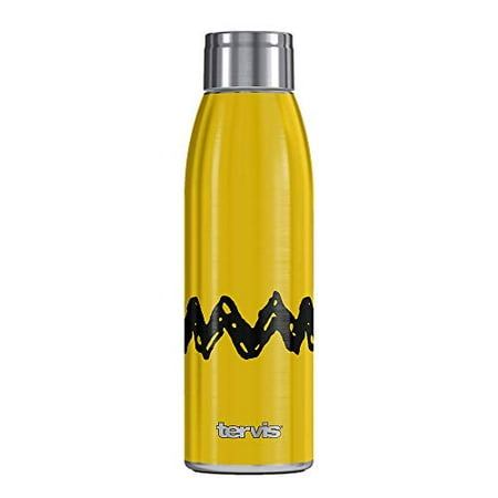 

Tervis Peanuts-Charlie Stripe Triple Walled Insulated Tumbler 17 oz Water Bottle Stainless Steel
