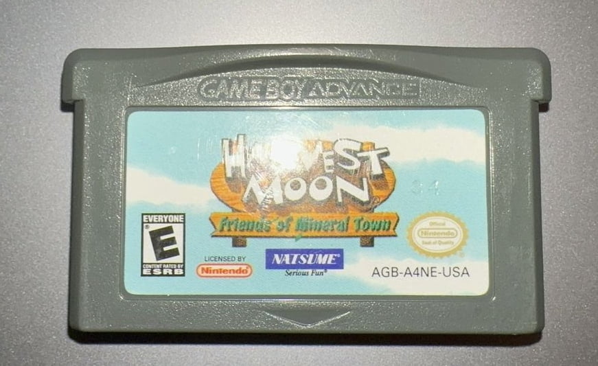 Gameboy Advance Sp Games Friends Of Mineral Town Game Boy