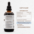 thumbnail image 4 of Secrets Of The Tribe Cat's Claw Dietary Supplement, Natural Herbal Tincture for Immune Support, Cat's Claw (Uncaria tomentosa) Dried Inner Bark, Made with Organic Glycerin, Alcohol-Free Extract, 4 oz, 4 of 9
