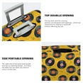 thumbnail image 5 of Daiia Retro Vinyl Records Luggage Cover, Thickened Washable Travel Luggage Covers, Elastic Unique Baggage Covers for 18-20 inch Luggage-Small, 5 of 9