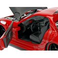 thumbnail image 2 of Jada Toys Japanese Domestic Market (JDM) 1:24 Scale Die Cast 1993 Mazda RX-7 Red with Black Hood, 2 of 12