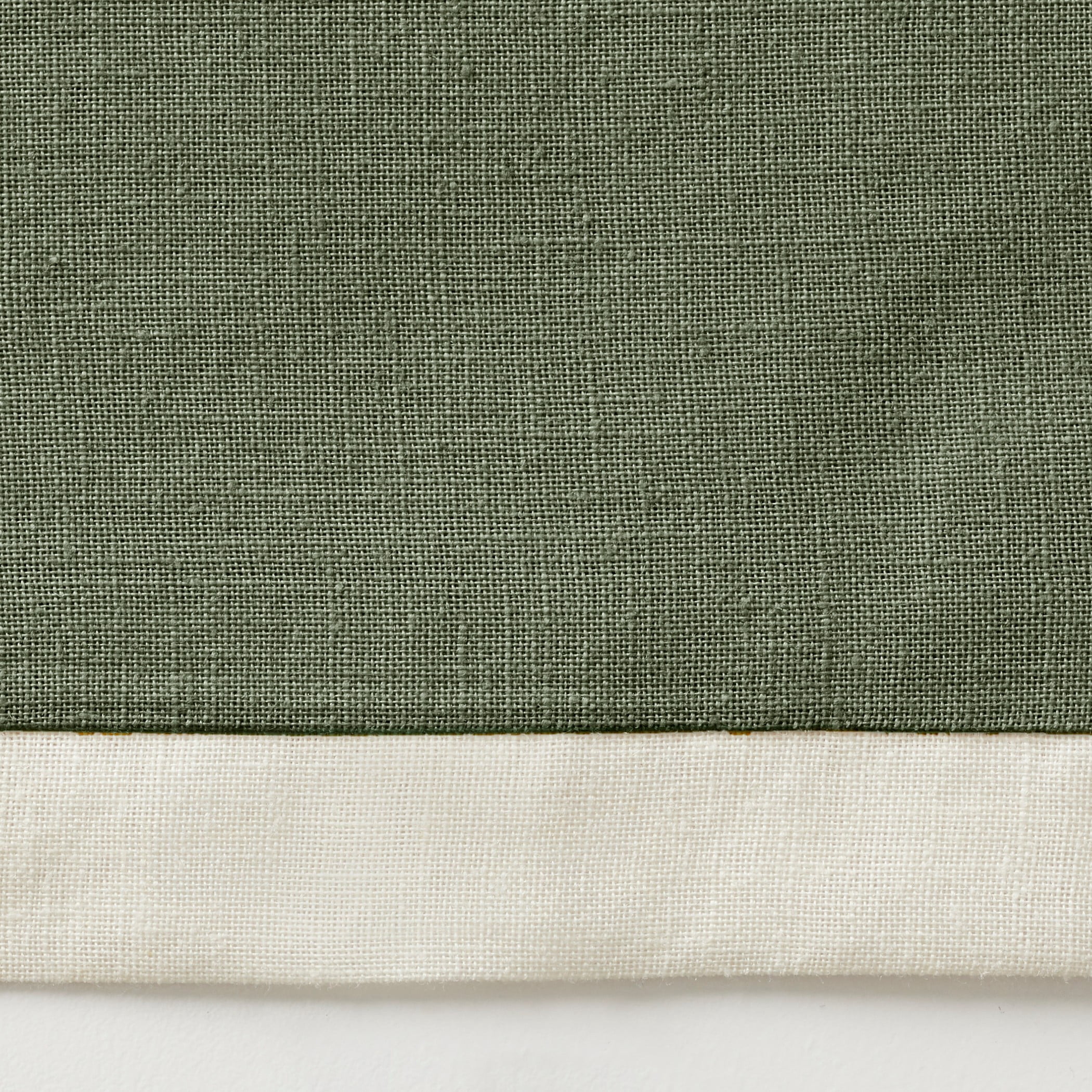 Better Homes & Gardens 3-piece Green Linen Duvet Cover Set, Full/Queen
