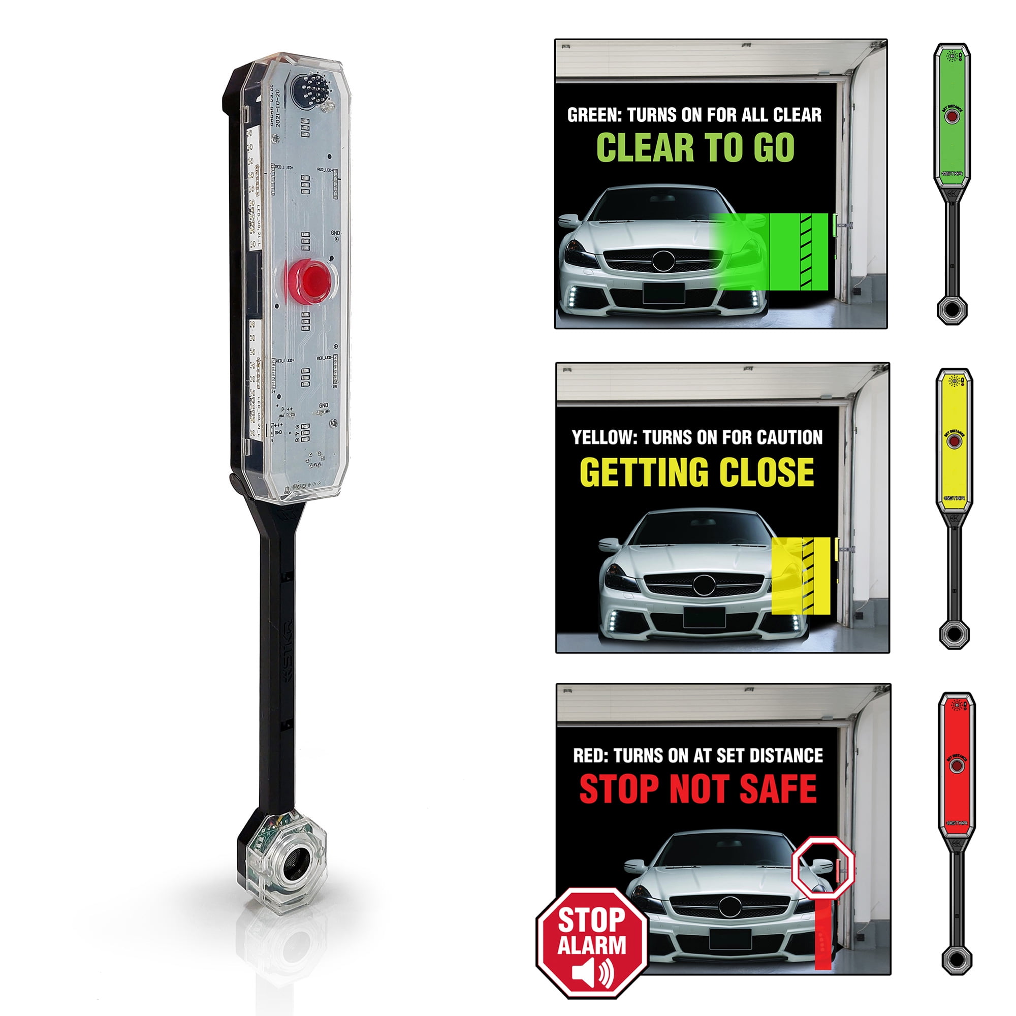 STKR 00135 Side Garage ParkingSensorEasy Parking Guide, Powered
