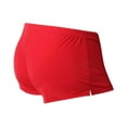 thumbnail image 4 of Sngxgn Men’s Support Boxer Briefs Cooling Underwear Regular Long-leg and Trunk(Red,XL), 4 of 7